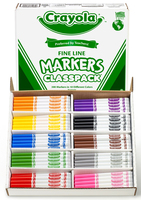 200ct Crayola  Classpacks-Thin Line